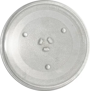 11 3/8" Replacement Glass Microwave Oven Turntable Plate Round Tray 2nd-07 H55 - Picture 1 of 3