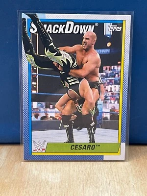 Cesaro 2021 Topps Heritage WWE - #54 - Image 1 of 2