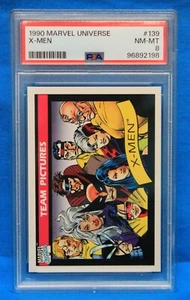 Marvel Universe # 139 X-Men 1990 PSA 8 casi nuevo-como nuevo # 996892198 - Imagen 1 de 2