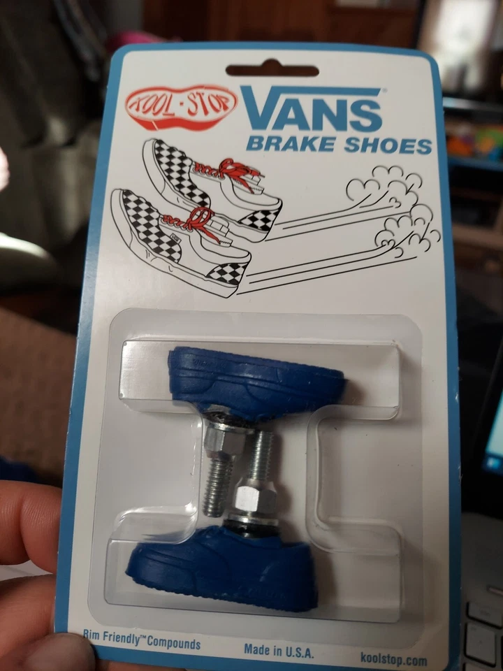 Par de zapatas de freno Kool Stop Vans azules Foto 1 de 1