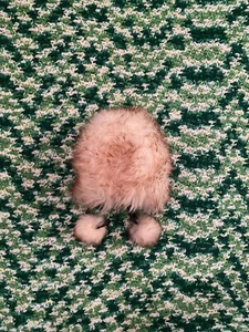 Vintage Fur Trim hat Dyed American Lamb Fur Origin United States 60’s 70’s 80’s - Picture 1 of 5