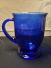 Vintage Anchor Hocking Cobalt Blue Glass Mug 16oz