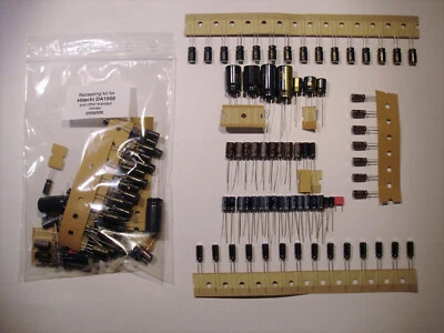 RECAPKIT Hitachi DA 1000 CD Player komplett Elko caps recapping complete recap kit