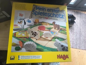 HABA Mein erster Spieleschatz - My First Treasury of Games 3-12 Years - Picture 1 of 1
