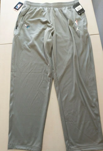 Nike Jordan Men's Charlotte Hornets Grey Sweat Pants AV1679-002 XXL NWT @kw1 Cover