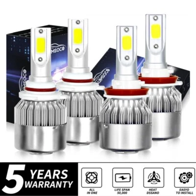 Bombilla de faro LED para furgoneta de carga estándar base 4 puertas 2015-2024 para Ford Transit-250 Foto 1 de 4