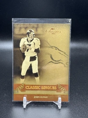 2006 Donruss Classics Classic Singles Bronze #CS-12 John Elway /1000 - Image 1 of 2