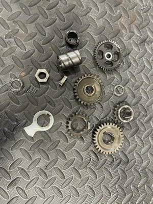 1976-81 Yamaha TT500 XT 500 SR500 Crankshaft Primary Drive Gears #583-16111-00-0 - Image 1 of 4