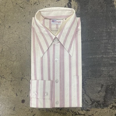 Vtg NOS 1960’s Mr. Wrangler Shirt Men’s Long Sleeve Western Sz large Deadstock - Image 1 of 4