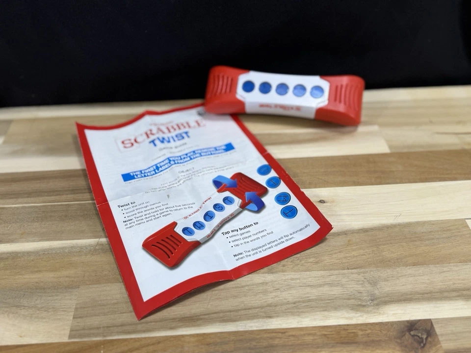 ✅Hasbro ✅Electronic ✅Scrabble Twist & Play Crossword Game ✅No Box - Image 1 of 4