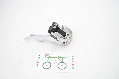 Vinjtage Shimano Deore XT FD-M739 31.8mm Clamp-On Bottom Pull Front Derailleur - Image 1 of 4