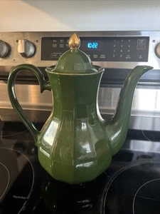 Teiera vintage Green Wade Pottery England con coperchio - Foto 1 di 12