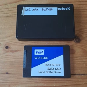 WD BLUE 500GB 3D NAND SSD WDS500G2B0A-00SM50 - Afbeelding 1 van 2