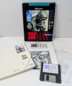 Qualitas 386Max Version 7 Speicherverwaltungssoftware (1992, IBM PC) - Bild 1 von 3