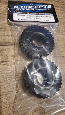 JConcepts Bossman - Green Compound (63mm) Fits 1.0 Wheel  - Image 1 of 2
