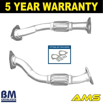 Tubo de escape central BM + Kit de montaje para Fiat Ducato 2006-2010 3.0 D HDi 1731KZ Foto 1 de 4