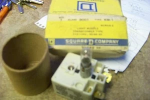 nos square d 9001km1 Lamp Module, 30mm, 110-120V, Clear, Incand - Picture 1 of 1