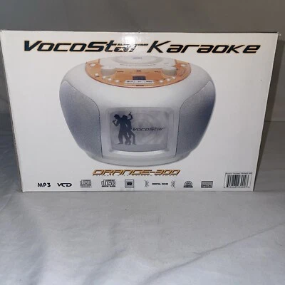 Vocostar Orange 300 Portable Tv With Karaoke Player And Stereo  New - Image 1 of 4