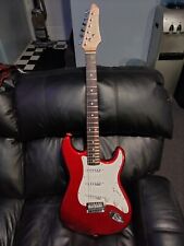 SX Vintage Series Custom Handmade Stratocaster in Candy Apple Red w/Perfect Mods for sale