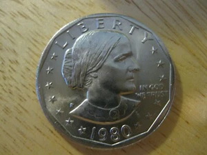 1980 P Susan B Anthony Dollar Gem BU!   - Imagen 1 de 3