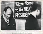 1952 Press Photo Democratic Presidential Candidate Adlai Stevenson in Springfiel