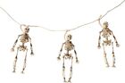 Fun World Scary Skeleton On A String Halloween Garland Decoration Prop 6ft