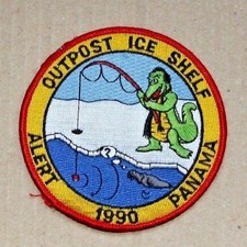 Military Patch - Outpost Ice Shelf Alert 1990 Patch