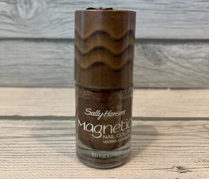 SALLY HANSEN Magnetic Nail Color Polish  #901  Golden Conduct NEW Sealed Brown - Picture 1 of 7