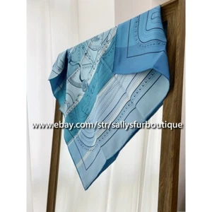 2025 Sallys 18 Momme Twill Silk Wrap Scarf Belt Patchwork Print 2 Face Shawl 35" - Picture 1 of 44
