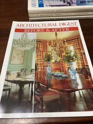 ARCHITECTURAL DIGEST Magazine (February 2004) Before & After Issue - Image 1 of 2