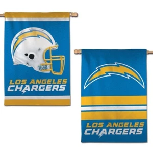 Los Angeles Chargers NFL Double Sided 28" x 40" Banner Flag Wincraft - Picture 1 of 1