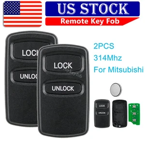 2 For 2002-2006 Mitsubishi Lancer Outlander Keyless Remote Key Fob OUCG8D-525M-A - Picture 1 of 7