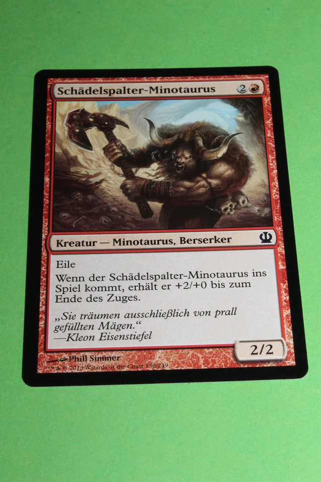 MTG Theros 1x Schädelspalter Minotaurus Common - Bild 1 von 1