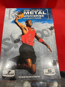 2021 Skybox Metal Universe Champions Blaster Box Sealed