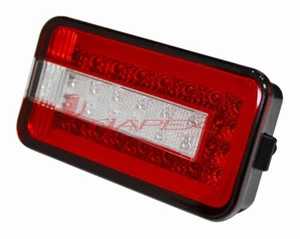 STELLAR V LED Tail Light MINICAB DS16T FULL LED (Trucker) Red/Clear SCRS-01 - Foto 1 di 3