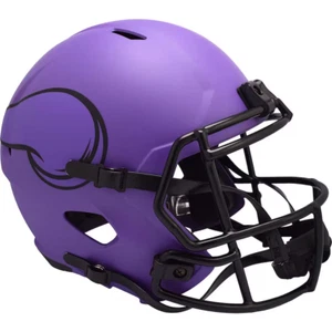 Minnesota Vikings NFL Unsigned Riddell Rave Replica Helmet Full Size - Picture 1 of 1