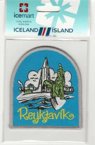 Reykjavik Iceland Souvenir Travel Patch - Picture 1 of 1