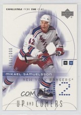2001-02 Upper Deck Challenge for the Cup /1000 Mikael Samuelsson #120 Rookie RC