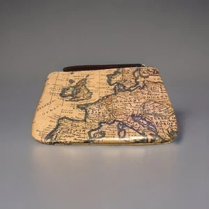 NEW PATRICIA NASH Women’s CASSINI Wristlet in VTG European Map NWT - Picture 1 of 8