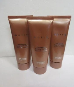 MALLY GET GLOWING BRONZING MOUSSE LIGHTER 3 OZ (LOT OF 3) - Picture 1 of 3