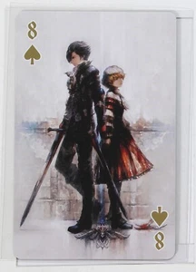 Spade eight (Final Fantasy XVI) - Final Fantasy Playing Card - Picture 1 of 3