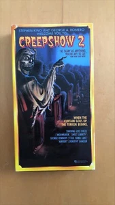 CREEPSHOW 2 VHS 1987 Stephen King George Romero Horror VHS Tape - Picture 1 of 3