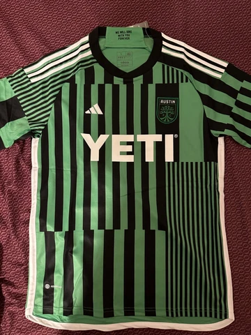 Austin FC MLS 2023 Medium JERSEY Green Men's Cover