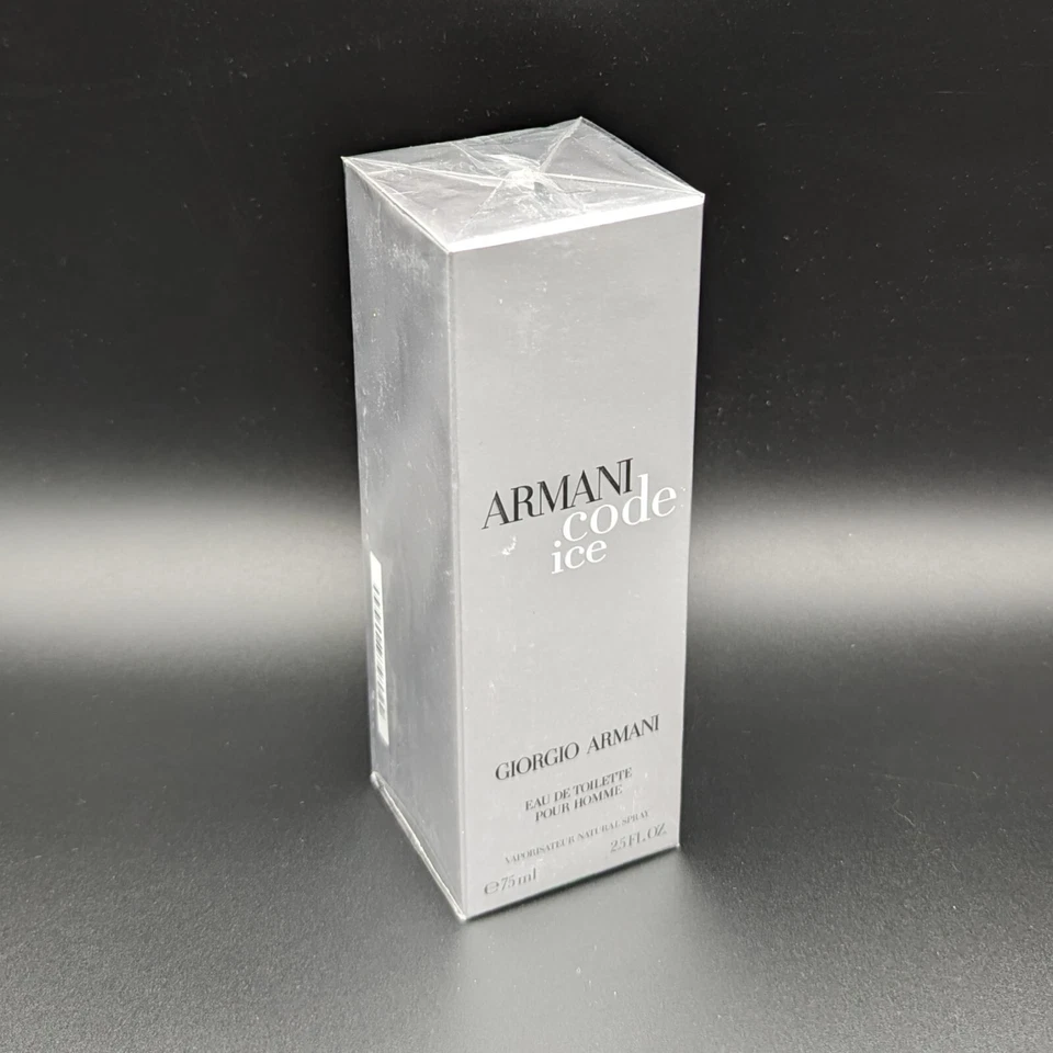 Armani Code Ice Eau de Toilette pour Homme 75ml EDT Neu OVP RARE - Bild 1 von 1