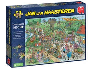 Rompecabezas Jumbo 1000 piezas - Jan Van Haasteren Big Garden Birdwatch - Imagen 1 de 1