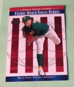 Upper Deck World Series Heroes 2002 - Oakland Athletics #142 Barry Zito FWS - Imagen 1 de 2