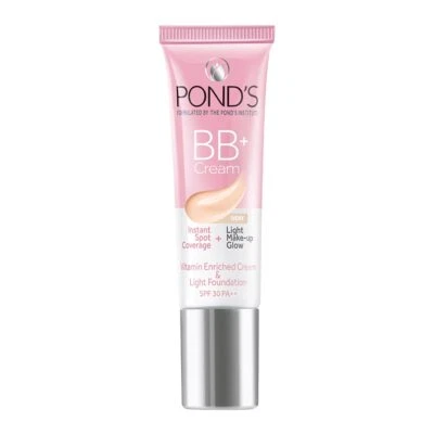 Pack of 3 POND'S BB+ Cream, Instant Spot Coverage + Light Make-up Glow, Ivory 9g - Image 1 of 4