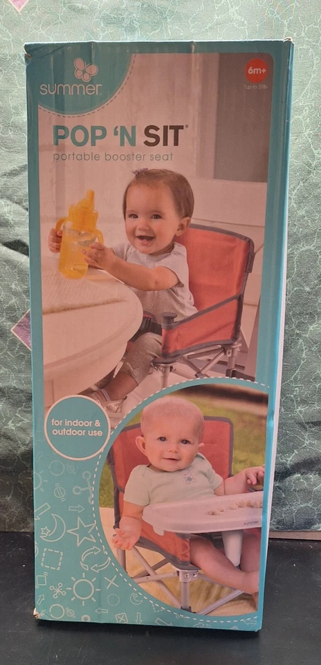 Silla elevadora portátil Summer Pop n Sit, nuevo asiento elevador para interiores/exteriores de EE. UU. Foto 1 de 4