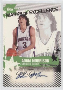 2006-07 Topps Marks of Excellence Adam Morrison #ME-AM Rookie Auto RC