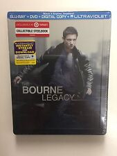 Bourne Legacy (Blu-ray/DVD, Digital HD, 2012) NEW Target Steelbook